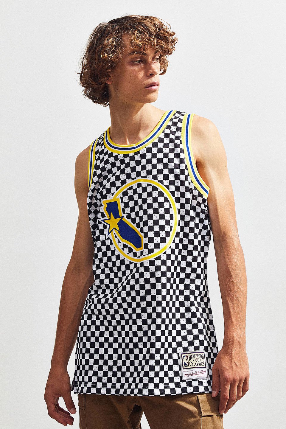 Checkered NBA Shorts & Jerseys