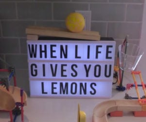 Rube Goldberg Lemonade Machine