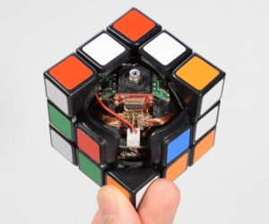 Self-solving Rubik’s Cube