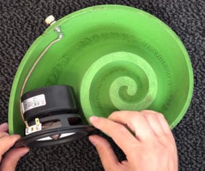 3D Printed Spiral Speakers