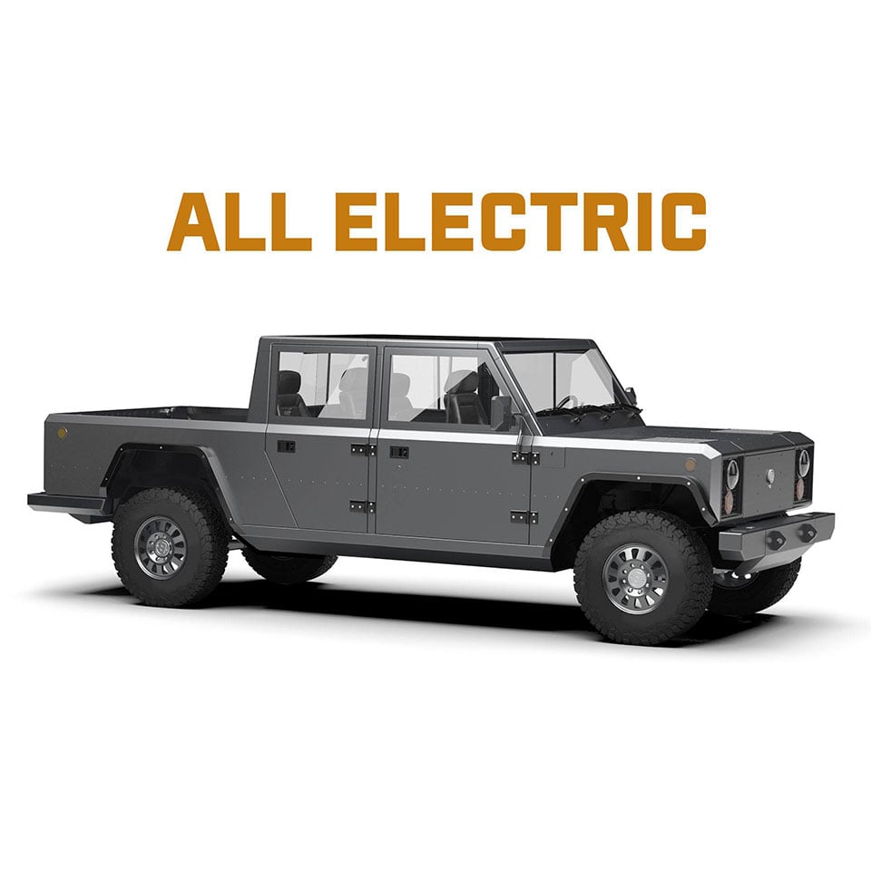 Bollinger B2 Electric Pick Up Truck