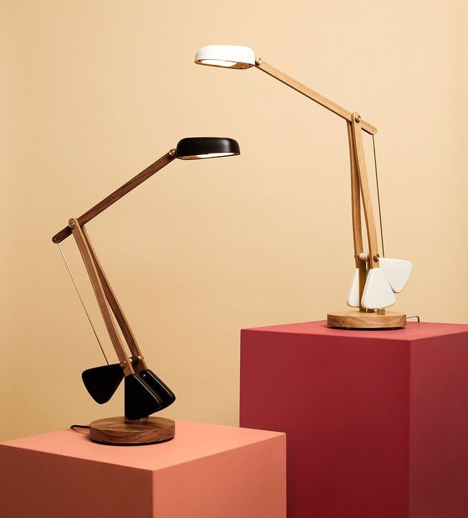 The Herston is an Elegant and East to Adjust SelfBalancing LED Lamp