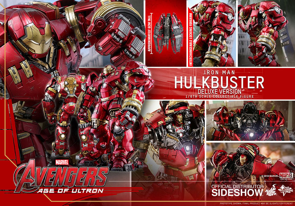 Hot Toys Hulkbuster Deluxe Figure