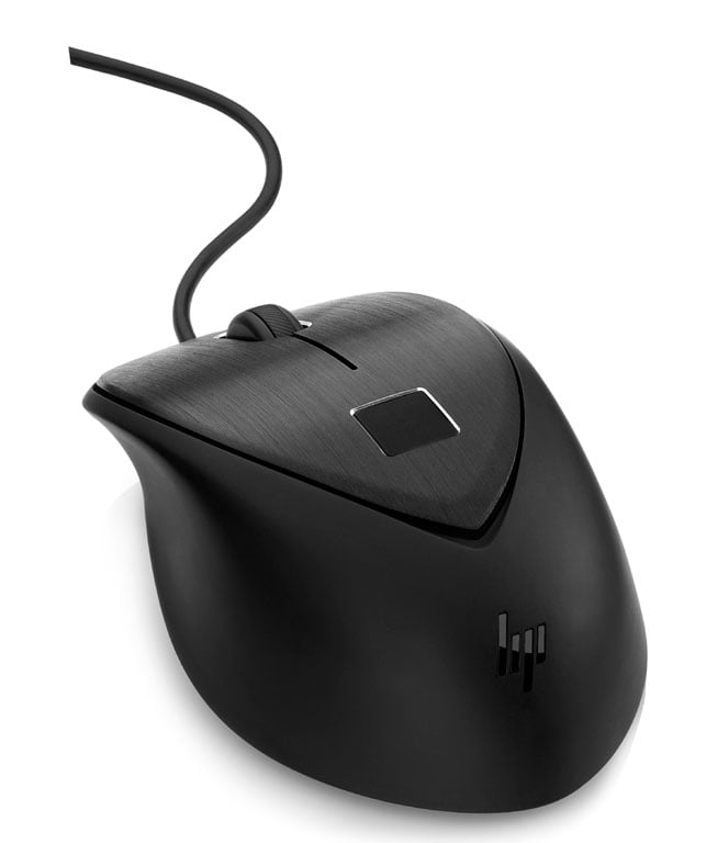 HP's USB Fingerprint Mouse Has a Built-in Fingerprint Sensor for ...