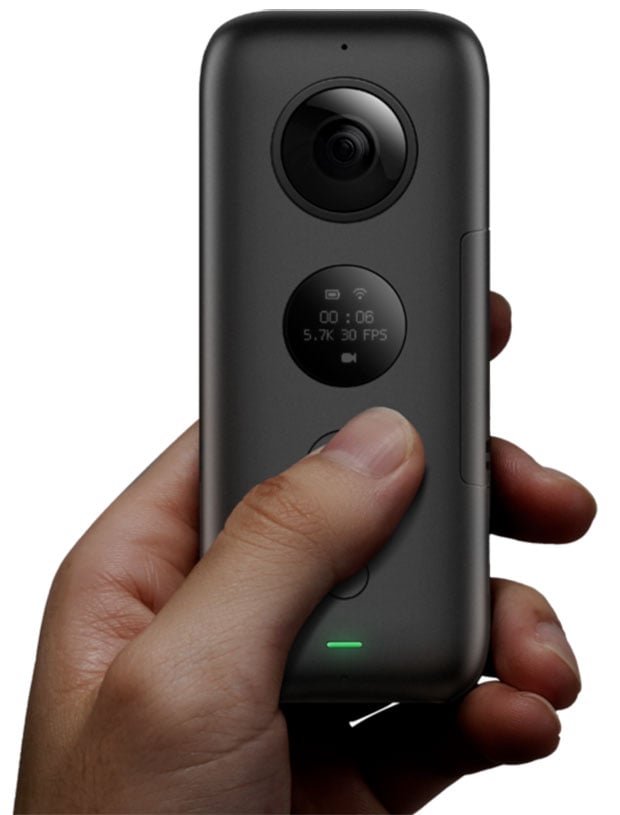 insta 360 one x videos on mac