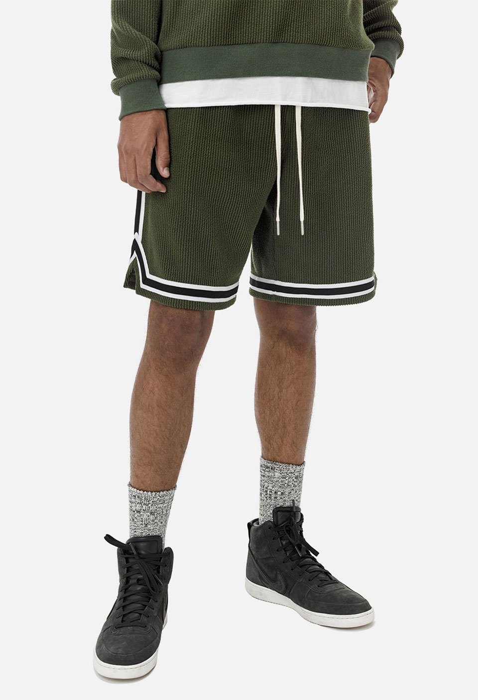 Corduroy Basketball Shorts