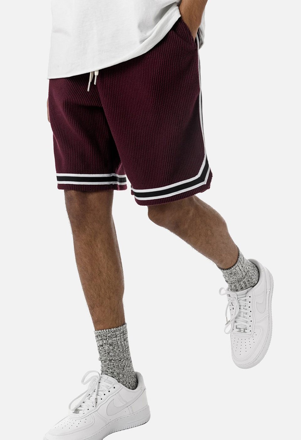 Corduroy Basketball Shorts