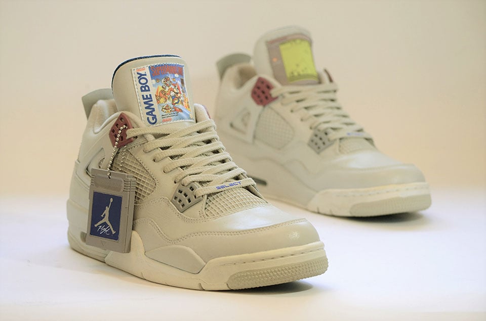 Freakersneaks Jordan IV Game Boy