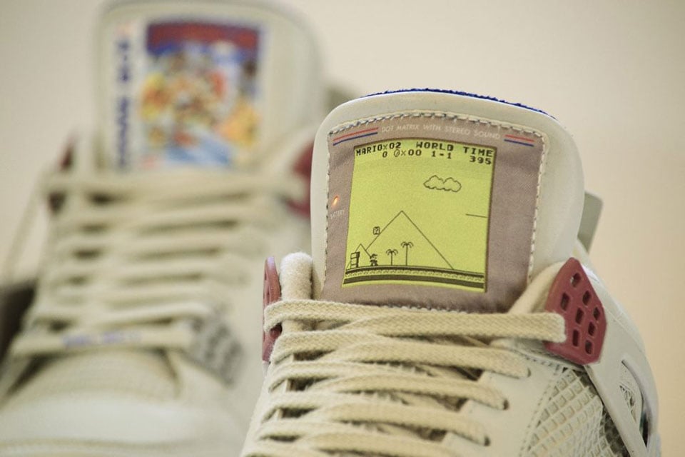 Freakersneaks Jordan IV Game Boy