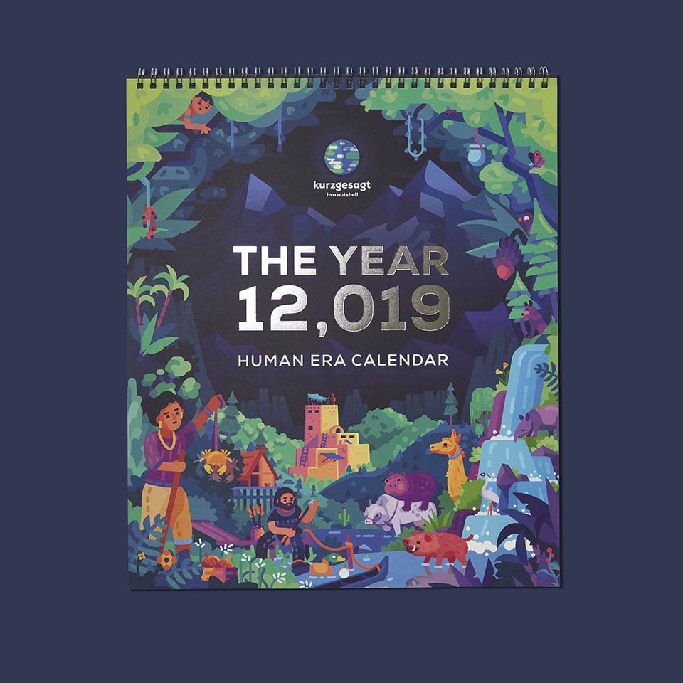 Kurzgesagt 12,019 Calendar