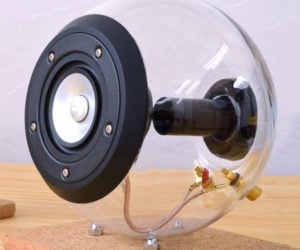 Making Spherical Glass Speakers