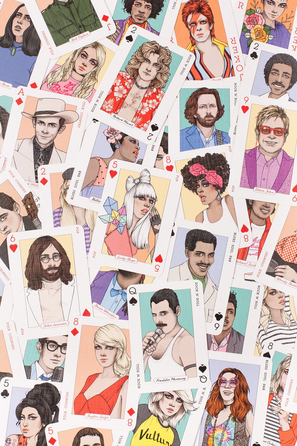 Music Genius Playing Cards