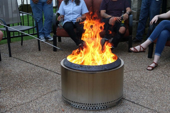 Solo Stove's Innovative Fire Pit Now Comes in Two Sizes