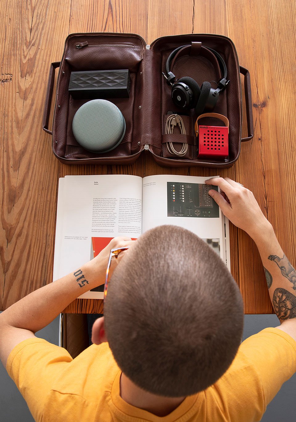 This is Ground Music Dopp Kit