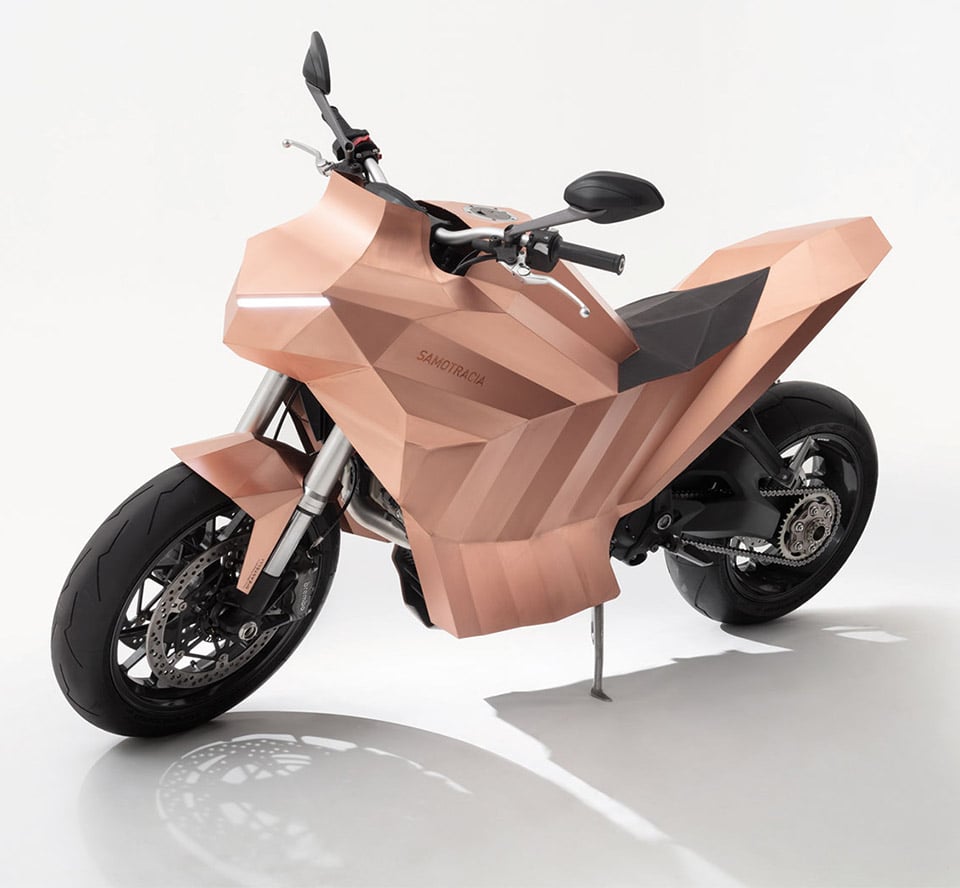 Trimarchi Copper Motorcycle