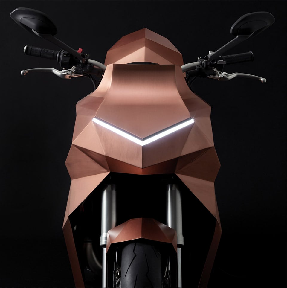 Trimarchi Copper Motorcycle