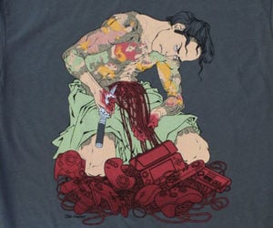 Ukiyo-e Heroes Rage Quit T-Shirt