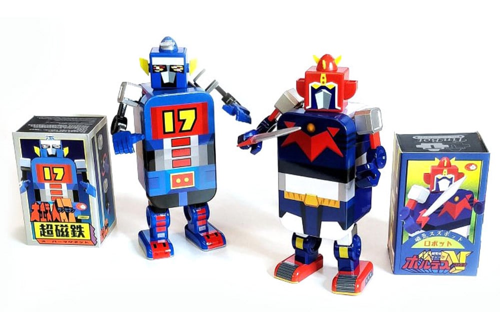 Voltes V and Daitetsujin 17 TinBots