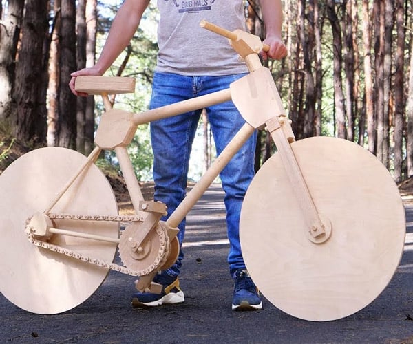 Making an All-wood Bike
