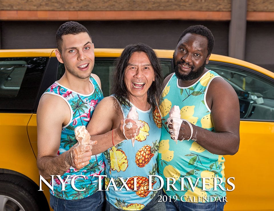 2019 NYC Taxi Drivers Calendar