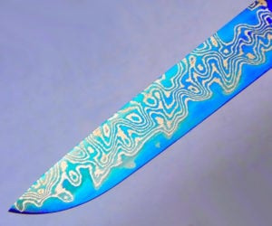 Making a Blue Blade from Mesh