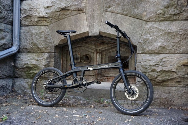 Carbo folding electric bike new arrivals