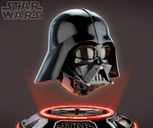 Levitating Darth Vader Helmet