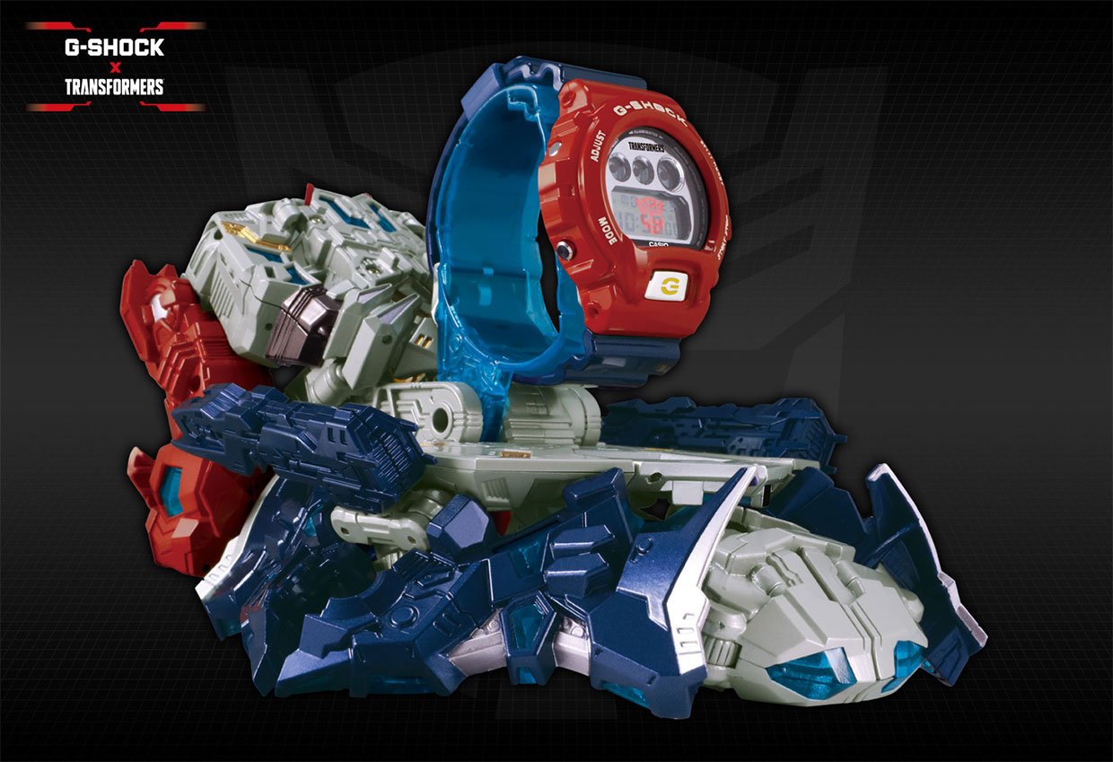 G-SHOCK x Optimus Prime