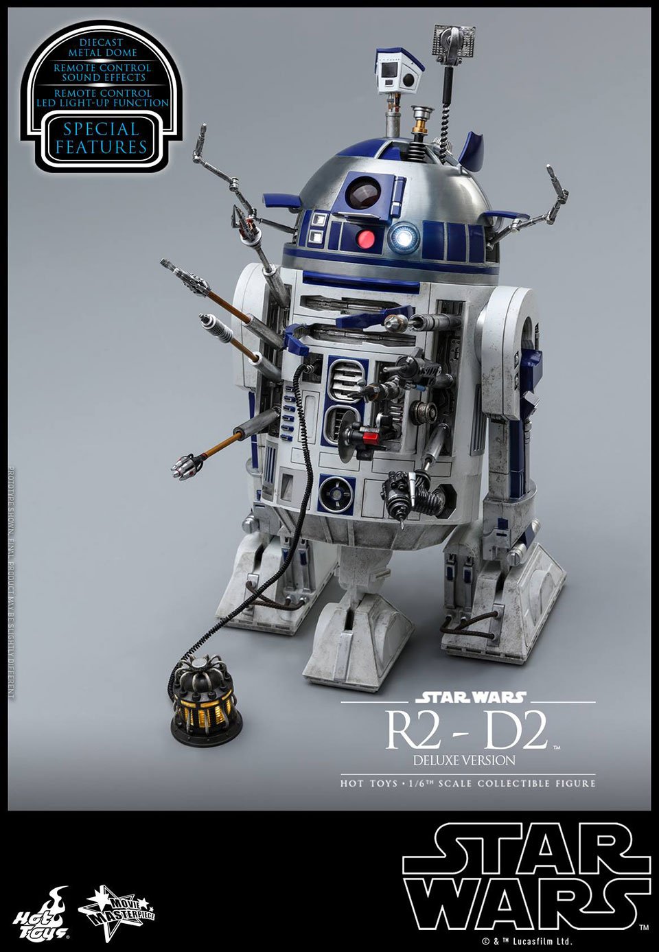 Hot Toys R2-D2 Deluxe Action Figure