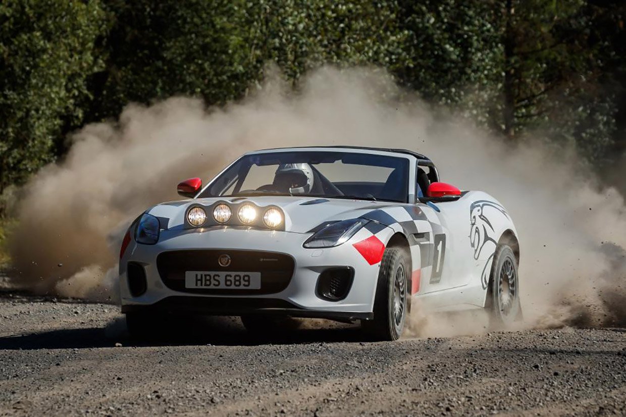 Jaguar F-TYPE Rally Car