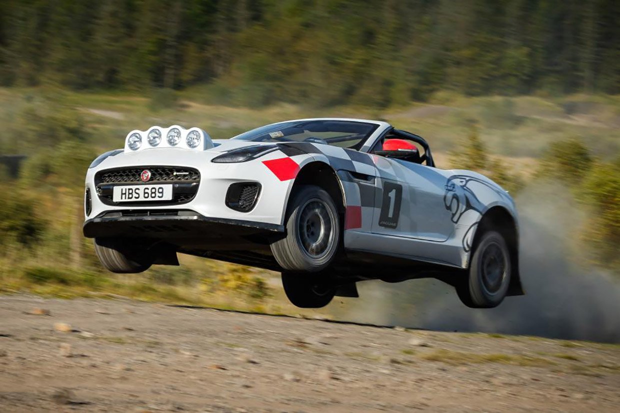 Jaguar F-TYPE Rally Car