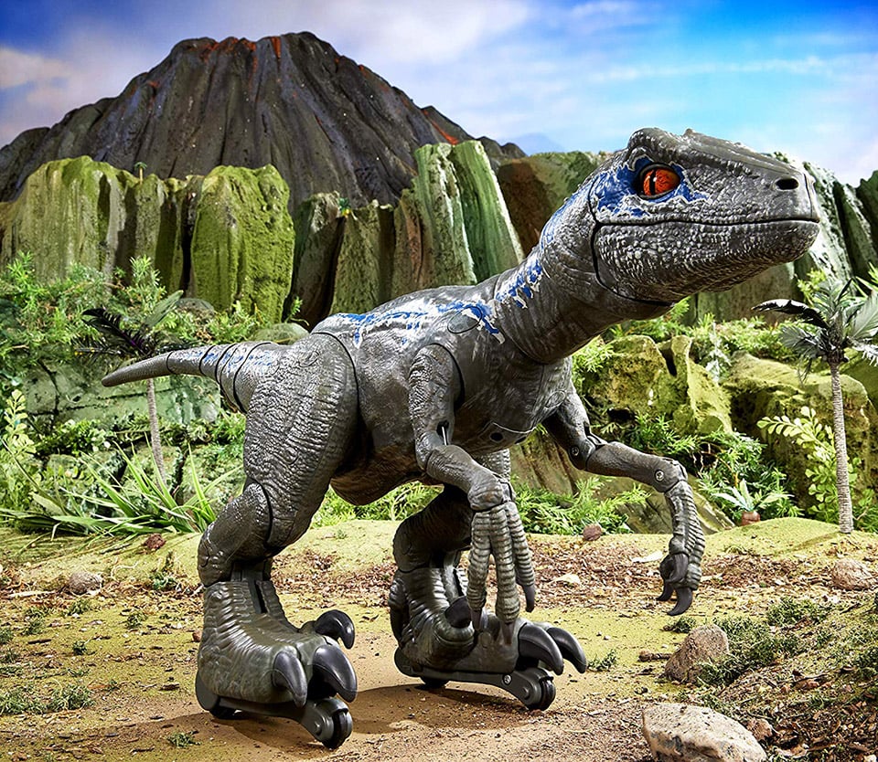 Mattel s Jurassic World Alpha Training Blue Is The Coolest Robot Toy of 2018