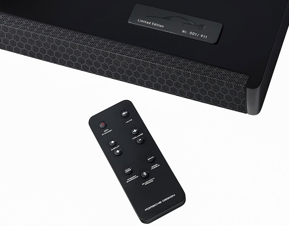 Porsche Design 911 Soundbar Black