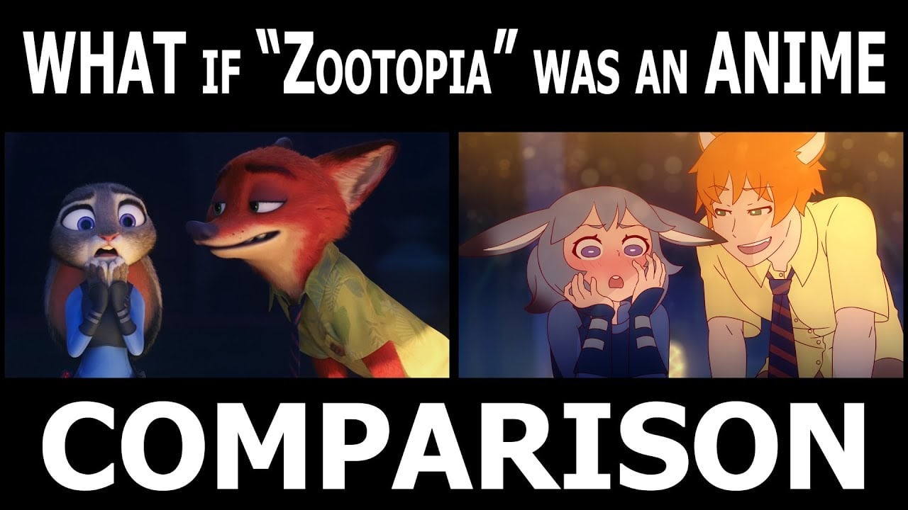 If "Zootopia" Was an Anime It Might Show a Bit More Skin