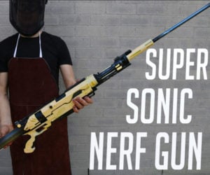 Supersonic NERF Gun