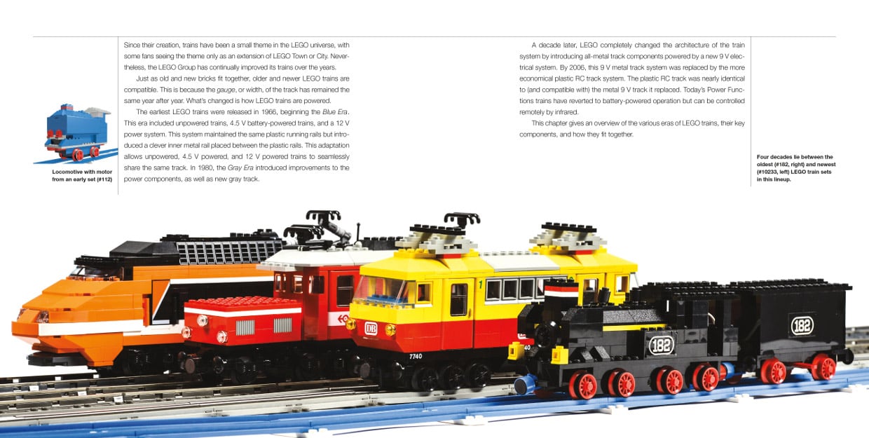 The LEGO Trains Book