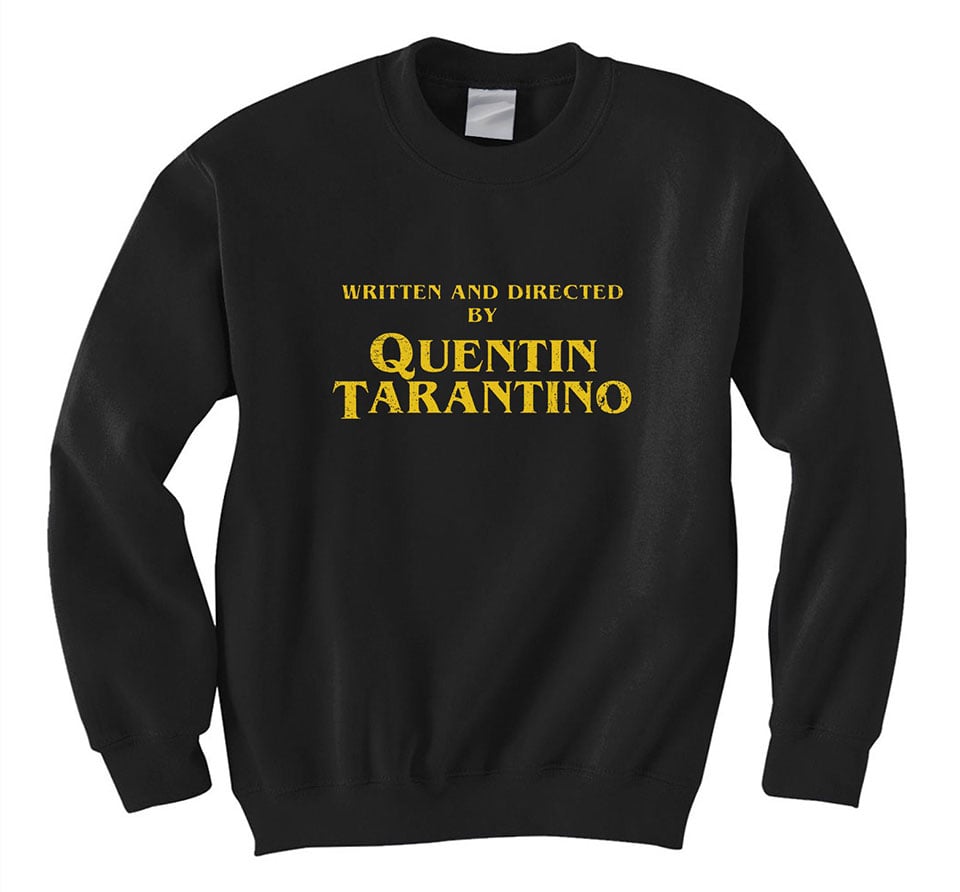 Written and Directed Tarantino Sweater