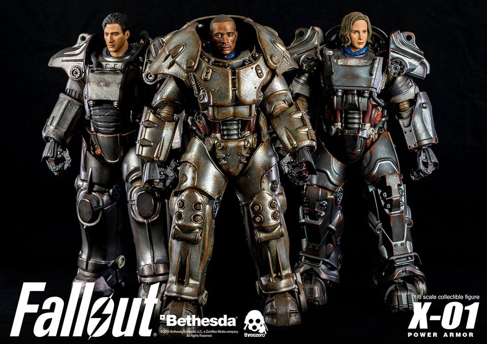 Fallout 4 X-01 Action Figure