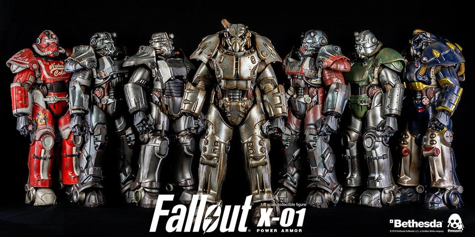 Fallout 4 X-01 Action Figure