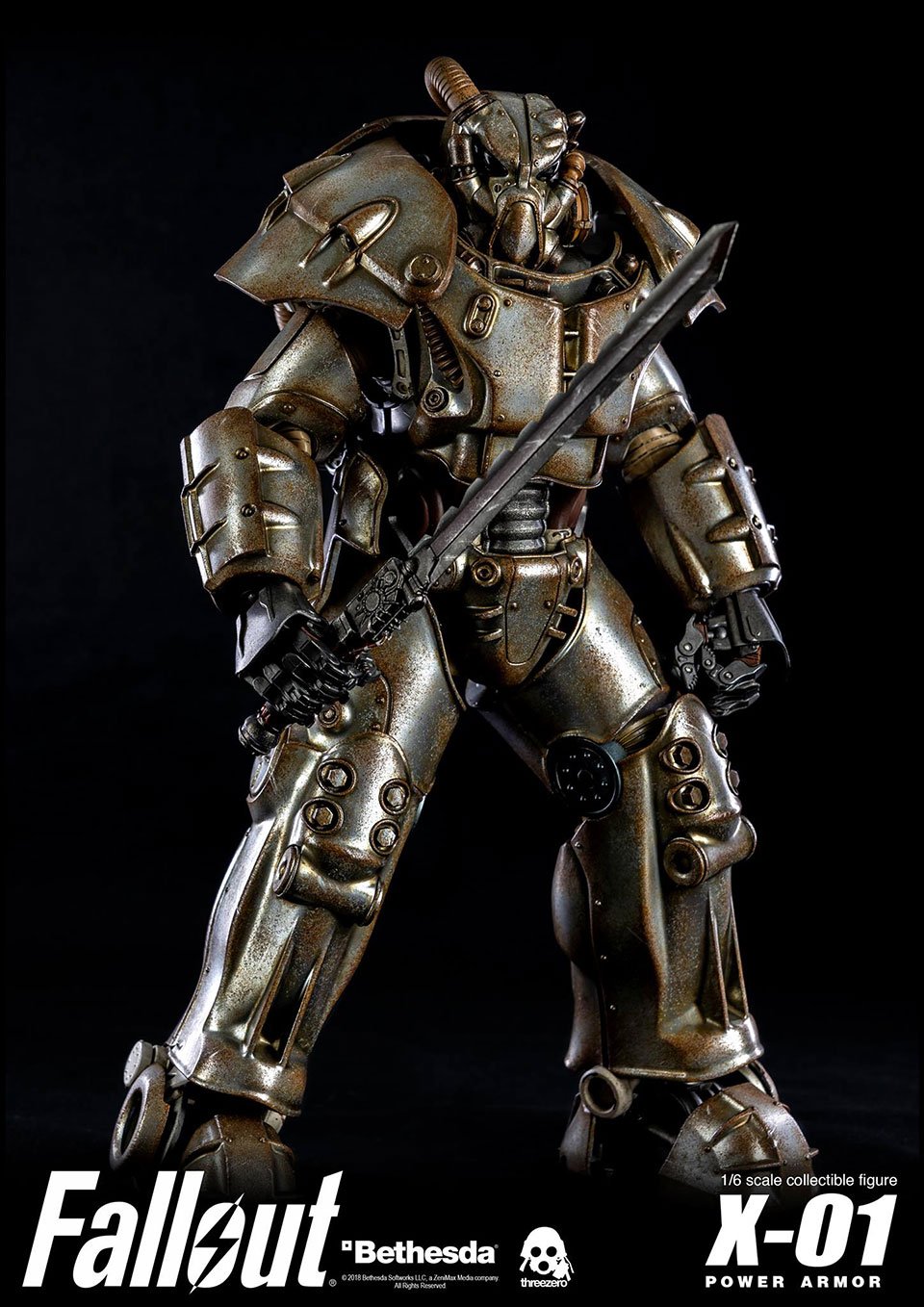 Fallout 4 X-01 Action Figure