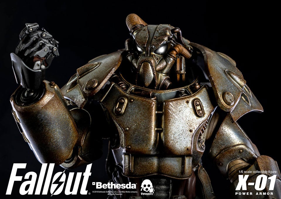 Fallout 4 X-01 Action Figure