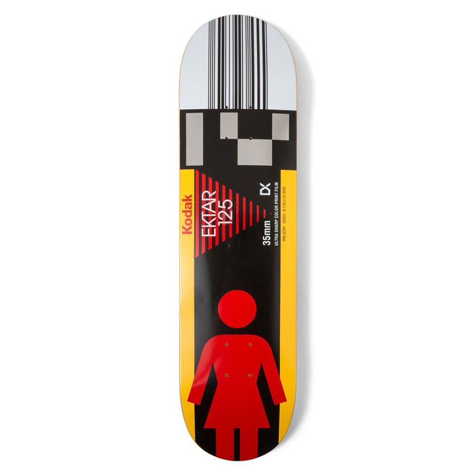 Girl x Kodak Skateboard Decks