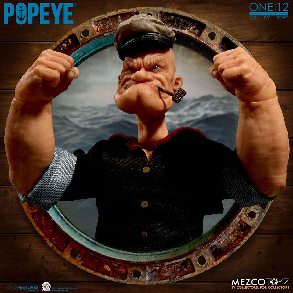 Mezco Popeye Action Figure