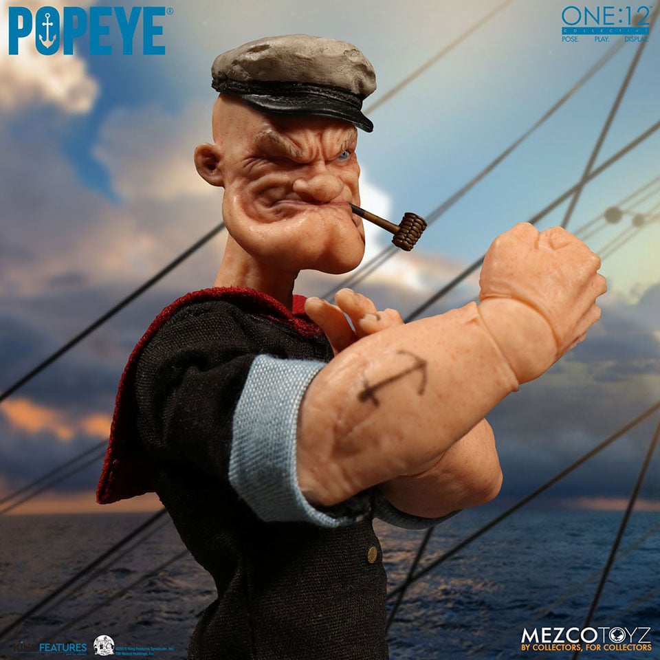 Mezco Popeye Action Figure