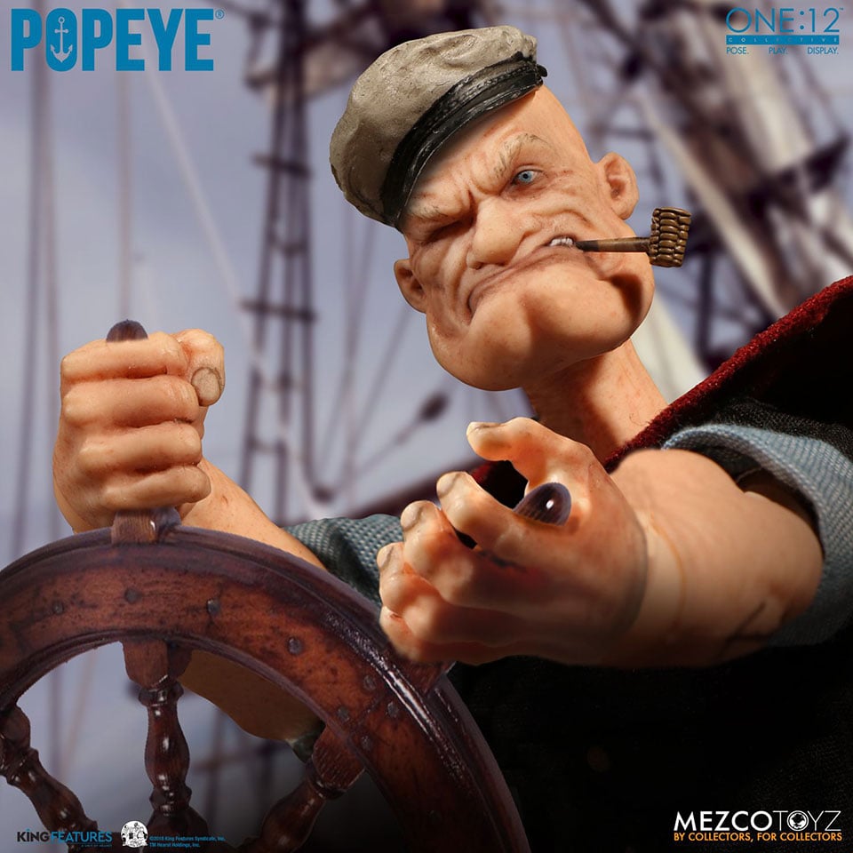 Mezco Popeye Action Figure