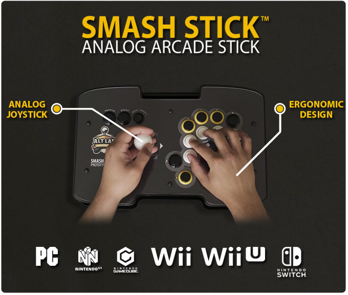 Smash Stick Arcade Controller