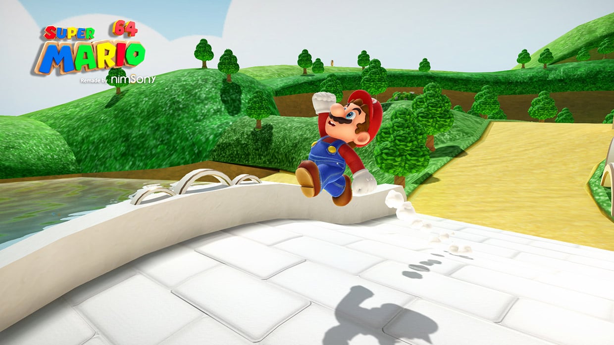 Ynkelig favor Necklet Fan Makes an Amazing HD Remaster of Super Mario 64