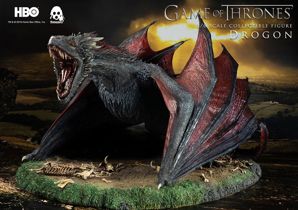 Threezero Drogon Statue