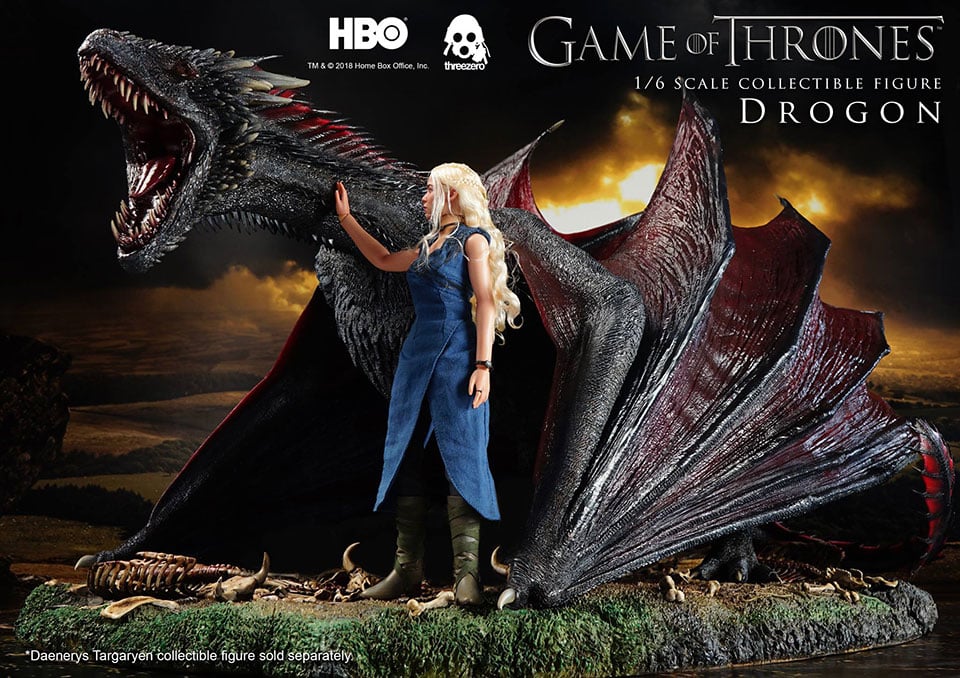 Threezero Drogon Statue