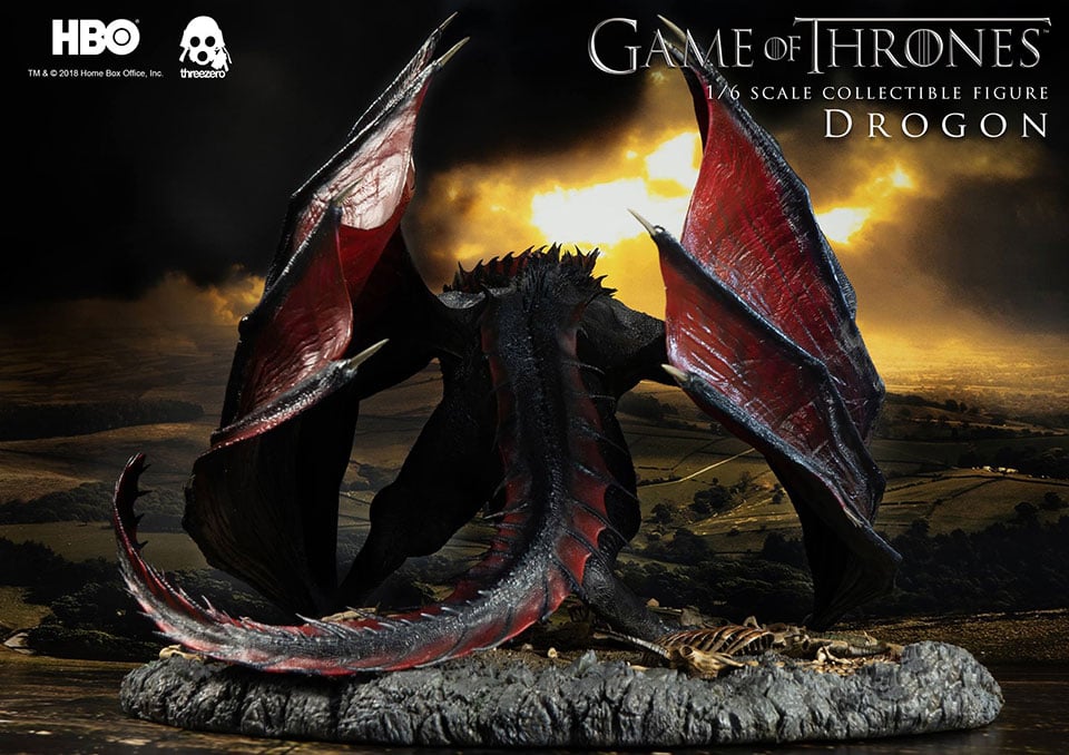 Threezero Drogon Statue